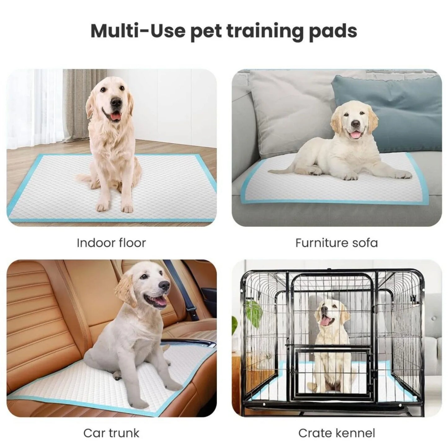 Pet Training Pads Unscented Ultra-Absorbent pet Underpads