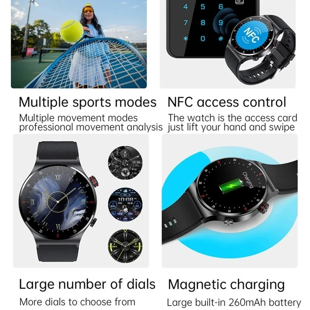 Xiaomi Mijia ECG+PPG Business Men Bluetooth Health Sleep Monitoring  Waterproof Smartwatch