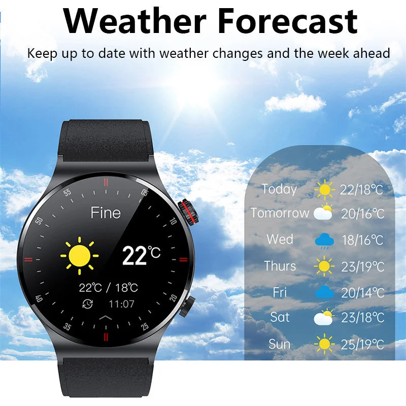 Xiaomi Mijia ECG+PPG Business Men Bluetooth Health Sleep Monitoring  Waterproof Smartwatch